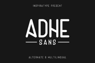Adhe Family: The Sans Serif Font for Clear Campaigns