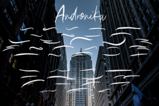Andronika: A Handwritten Typeface for Editorial Impact