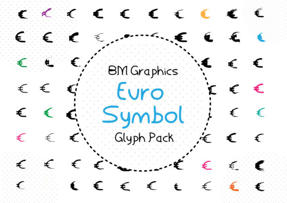 BM Grpahics - Euro Symbol: A Playful Typeface for Campaigns