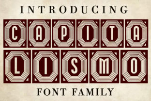 Capitalismo: A Bold Decorative Font for Modern Web Design