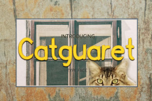 Catguaret: A Playful Sans Serif Font for Editorial Charm