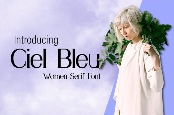 Ciel Bleu: A Premium Serif Font for Web Design