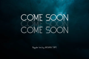 Come Soon: A Minimalist Sans Serif Font for Modern Branding