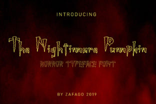 Designing with Nightimare Pumpkin: A Bold Decorative Font