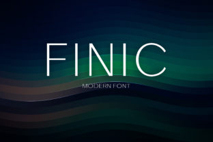Finic: A Modern Sans Serif Typeface for Editorial Design