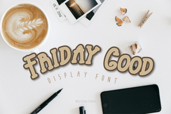 Friday Good: A Slab Serif Built for Bold Branding