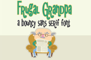 Frugal Grandpa Font: A Playful Typeface for Small Business Brands