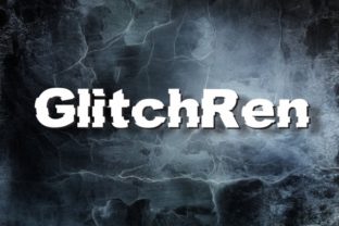 GlitchRen: A Digital Typeface for Modern Editorial Design