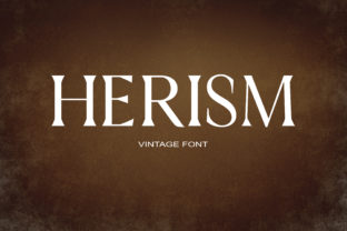 Herism: The Classic Serif Font for Handmade Brands