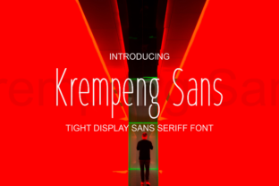 Krempeng Sans: A Polished Typeface for Small Business Branding