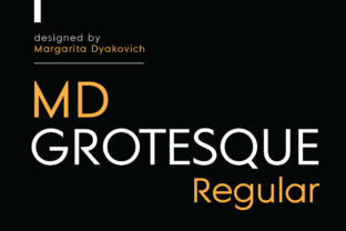MD Grotesque Regular: A Minimalist Typeface for Clean Branding