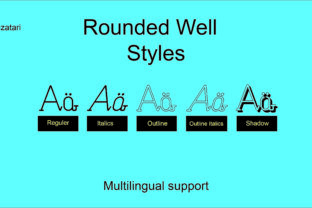 Rounded Well: A Charming Slab Serif Typeface for Editors