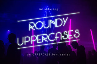 Roundy Uppercases: A Classy Font for Small Business Branding
