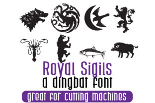 Royal Sigils: A Unique Dingbats Font for Makers